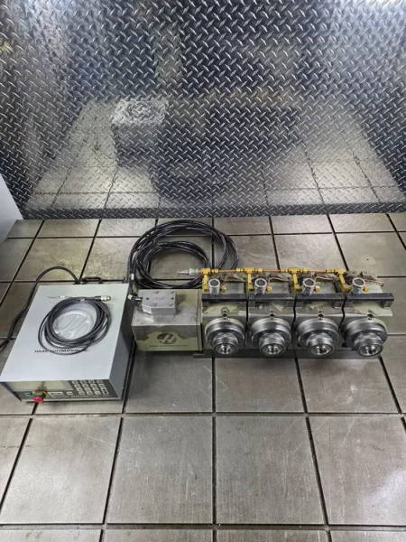 HAAS SHA5C4HD CNC Indexer Single-Axis Rotary Unit 4-Head 5C USA #8122