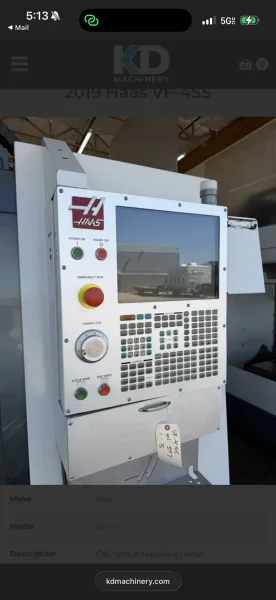 2019 HAAS VF-4SS | Machining Centers, Vertical