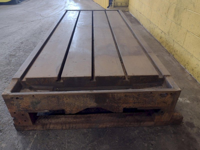 96&quot; X 42&quot; T-SLOTTED PLATE / LAYOUT TABLE : STOCK 17378
