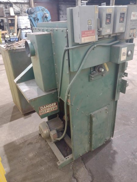 5.2 CU FT WALKER PEENIMPAC MODEL #S-5.2 ROTARY BASKET SHOT BLAST MACHINE: STOCK 17426