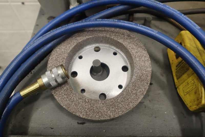 Unittool Model PDS-870 Punch &amp; Die Sharpener on Stand with Li'l Mister- Auction Item