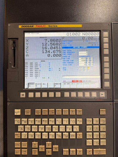 Doosan DNM 350/5AX 5-Axis CNC Vertical Machining Center – 2017 Mill