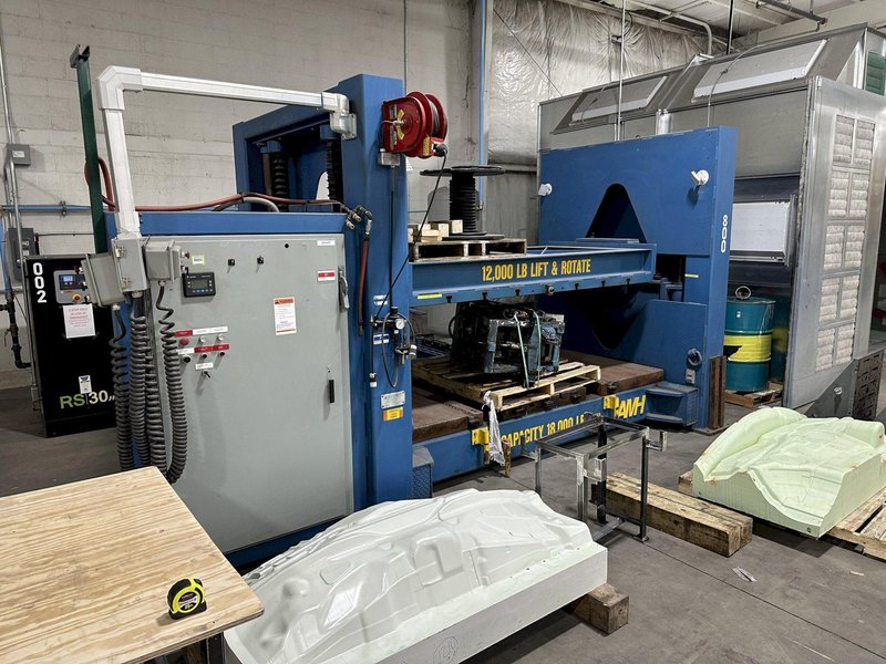 18,000 LB ALLEGHENY DS-180-96-48 ROTATING DIE HANDLER SEPARATOR. STOCK # 0310723