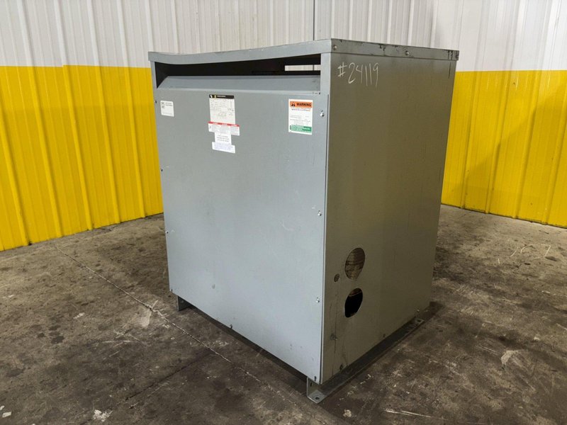 225 KVA SQUARE D 480 &lt;-&gt; 208Y/120 ELECTRICAL 3 PHASE TRANSFORMER: YOBRO #24119