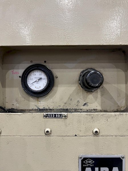 15&quot; X .125&quot; AIDA MODEL #LFS-40R STRAIGHTENER &amp; SERVO COIL STRIP FEEDER: STOCK #20562