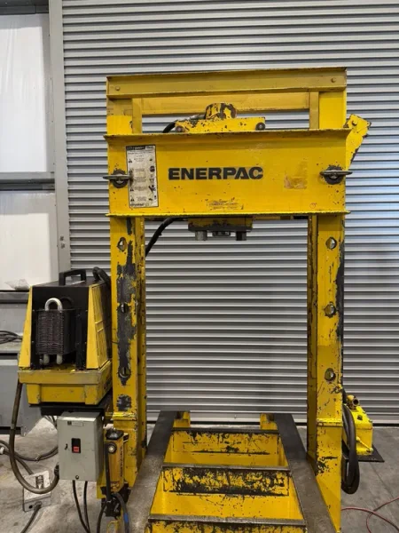 ENERPAC 50 Ton Roll Frame Press 1.5 H.P. USA #7692