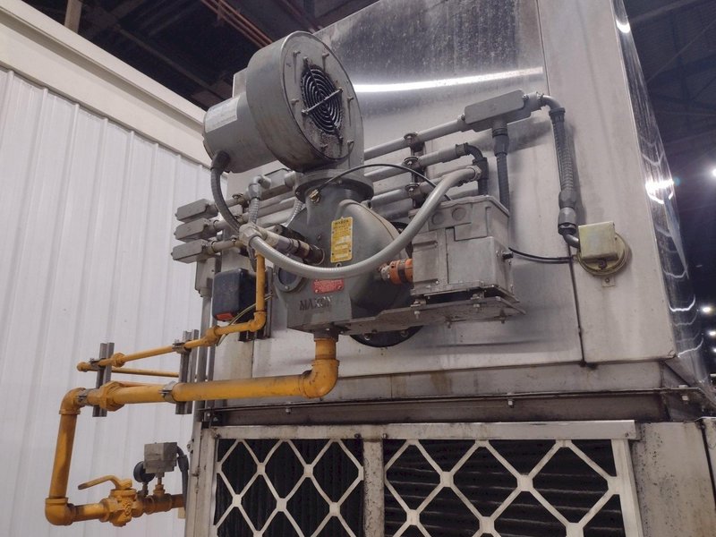 24" WIDE FPI SYSTEMS MODEL #CBW-24 STAINLESS STEEL CONVEYOR TYPER PASS-THROUGH PARTS WASHER: YOBRO #25173