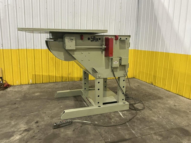 10,000 LBS X 60" ARONSON HD100 HEAVY DUTY WELDING POSITIONER: YOBRO #25141