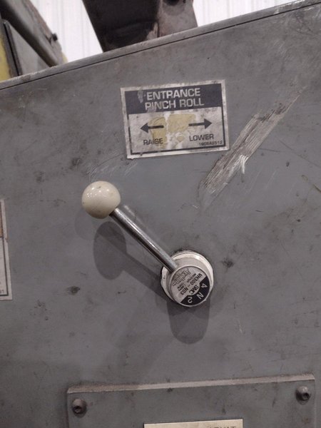 12&quot; X .080&quot; COE MODEL #CPPS-PO-225-12 POWERED COIL STRAIGHTENER: STOCK #21329