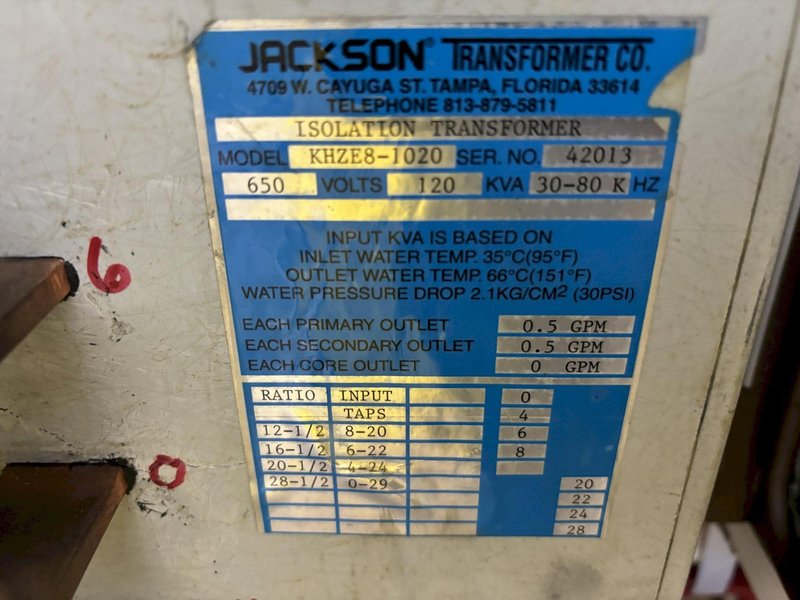 INTERPOWER CORP POWER-LINK INDUCTION HEAT POWER SOURCE: STOCK #21047