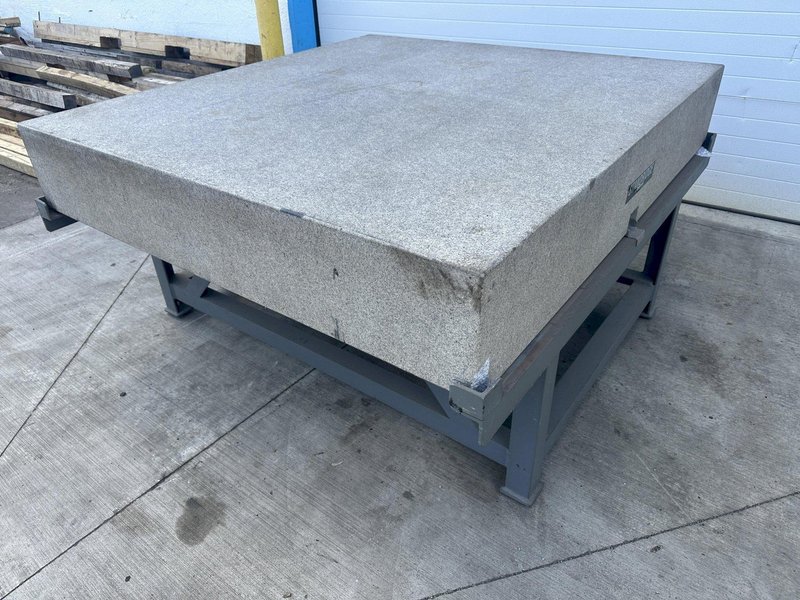 70&quot; X 74&quot; 12&quot; STANDBRIDGE GRANITE SURFACE PLATE: STOCK #77848