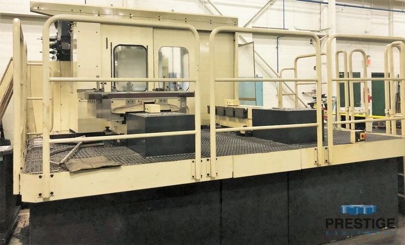 Toshiba BTD-200QF CNC Boring Mill with Dual Pallets