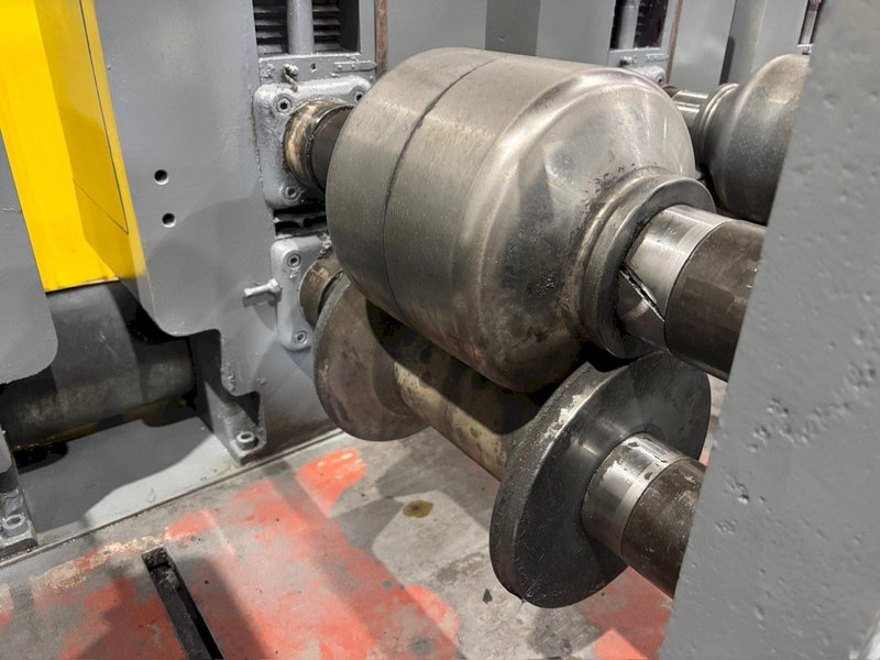 10 STAND X 3&quot; X 42&quot; ROLL-SPACE YODER MODEL #M3 HEAVY DUTY ROLLFORMER, 12 STAND BASE: STOCK #23330