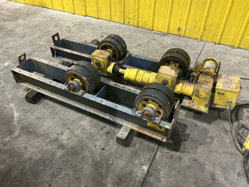 6,000 LBS WEBB MODEL #T6 TANK TURNING ROLLS, 1 DRIVE &amp; 1 IDLER ROLL: YOBRO #25072