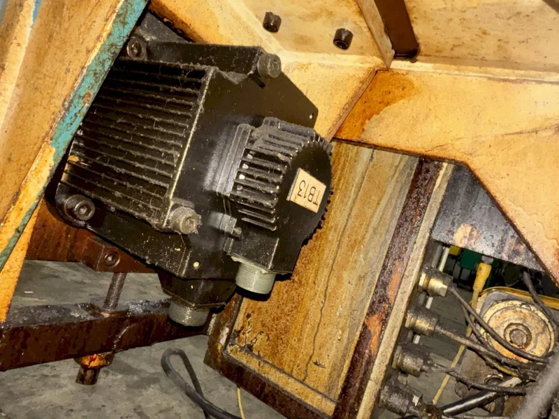 4-POST CUTOFF PRESS AND SERVO DIE ACCELERATOR. STOCK # 0991225