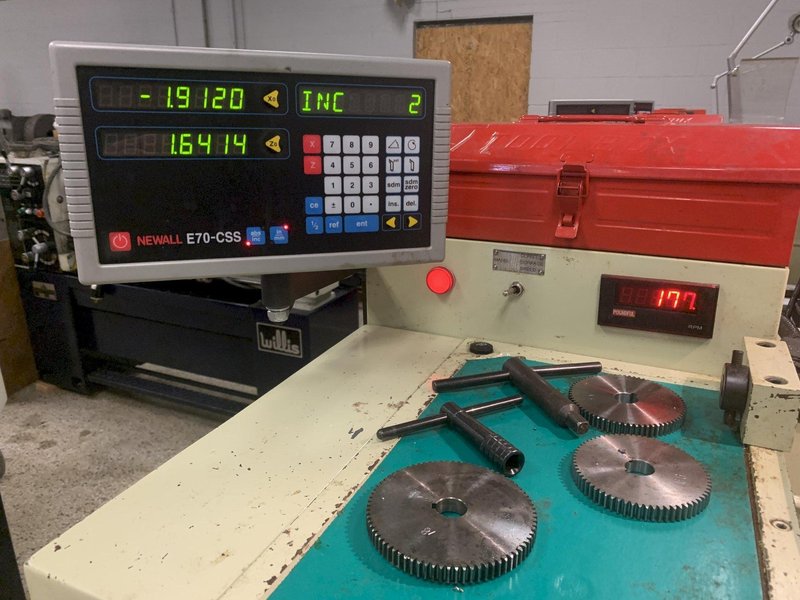 Acer E-Lathe 1440V High Speed "Inverter Drive" Engine Lathe, SN N16050189.