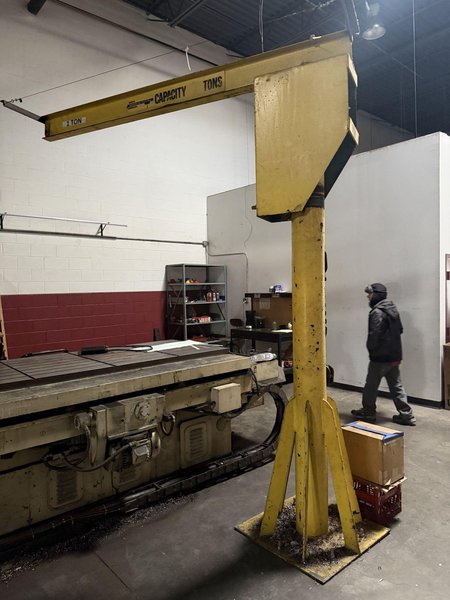 4" DEVLIEG 4K-96 HORIZONTAL BORING MILL. STOCK # 0113826