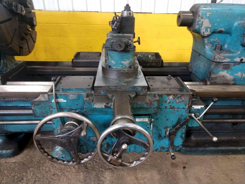 46" X 72" AMERICAN PACEMAKER HEAVY DUTY ENGINE LATHE, 3" HOLE: STOCK #14548