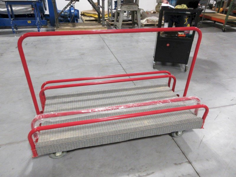 Rolling Panel Cart with Adjustable Dividers- Auction Item