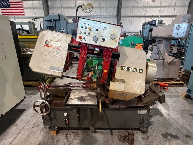 MEGA BS-360SA Semi-Automatic Horizontal Band Saw 2007’ #7650