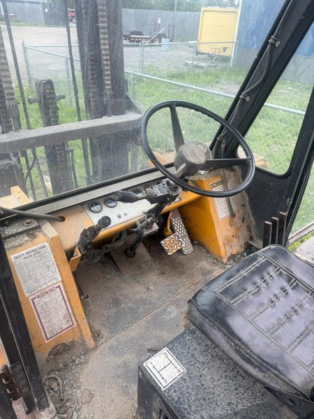 10,000 LB. WIGGINS WD 100 AT-96 DIESEL FORKLIFT. STOCK #0434326