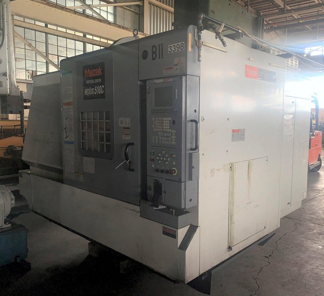 2003 MAZAK NEXUS 510C CNC VERTICAL MACHINING CENTER: STOCK #13486