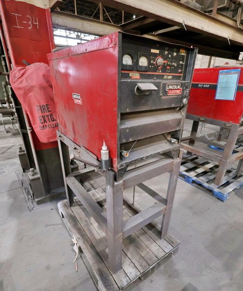 LINCOLN ELECTRIC DC-600 IDEALARC DC ARC WELDER: YOBRO #24625
