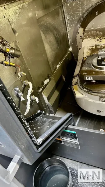 5-Axis Mori Seiki NMV-5000 DCG CNC Vertical Machining Center, 2010 w/ 5 Pallet Pools