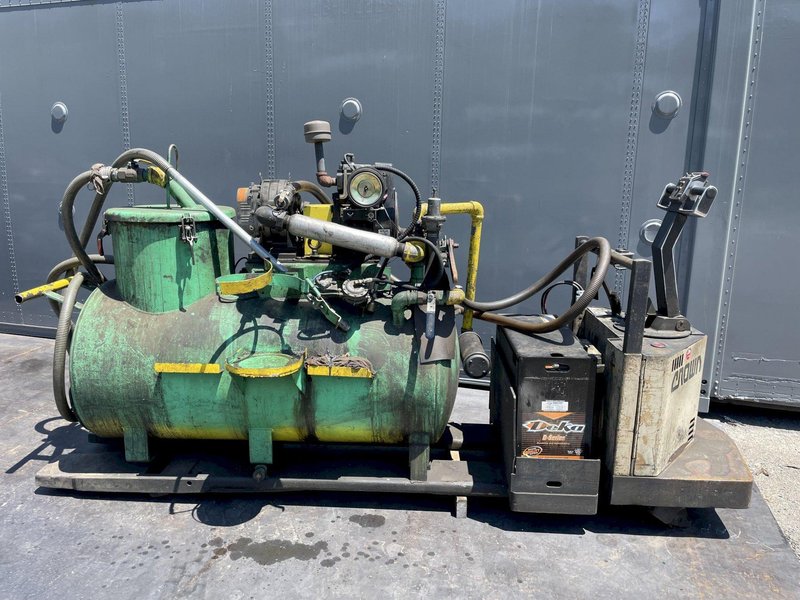 200 GALLON GARDNER DENVER MASTER CHEMICAL LP GAS MOBILE SUMP SUCKER LIQUID RECOVERY SYSTEM: STOCK #14760