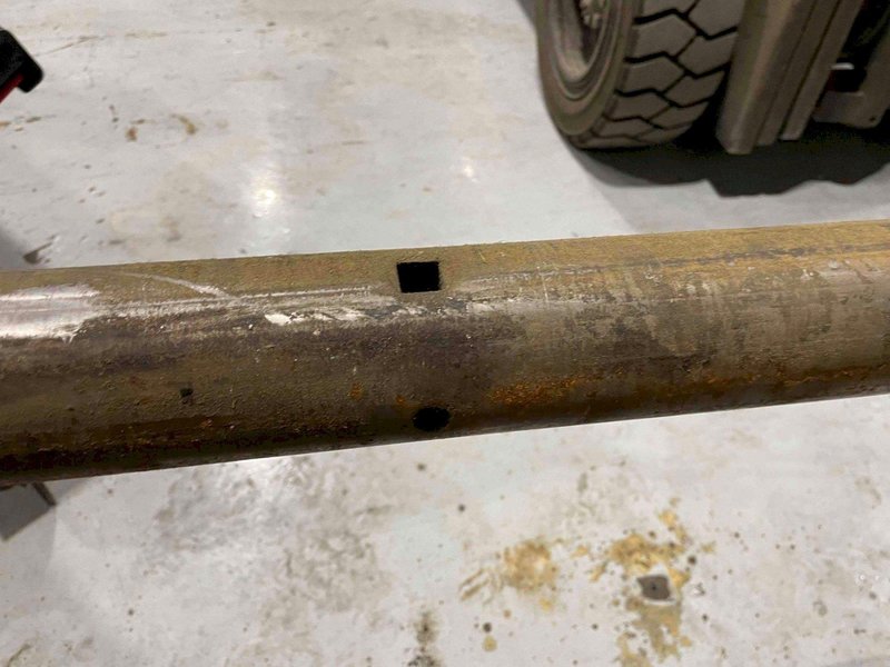 Used, 110-1/2&quot; x 3&quot; Diameter Boring Bar