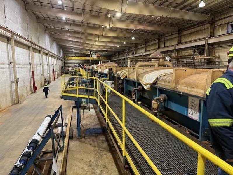 72" x 5/8" PRO-ECO / NELSON STEEL HEAVY GAUGE PICKLING LINE W/ TURRET RECOILER