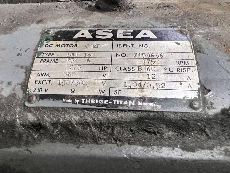 2" ROTARY 2-ROLL TUBE &amp; BAR STRAIGHTENER: STOCK #22571