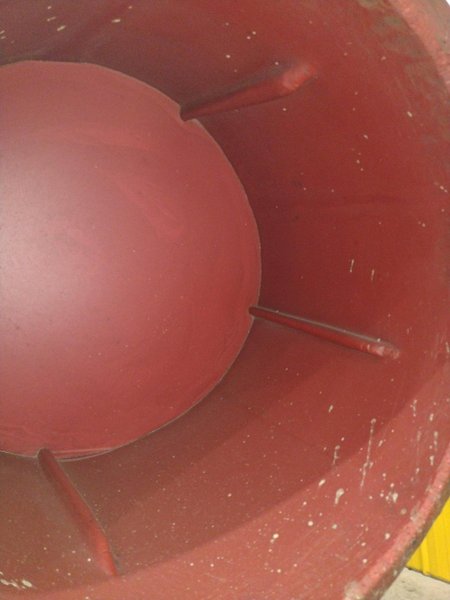 2 HP BOWL TYPE GLOBE ROTATING TUMBLE/POLISH MACHINE: STOCK #23707