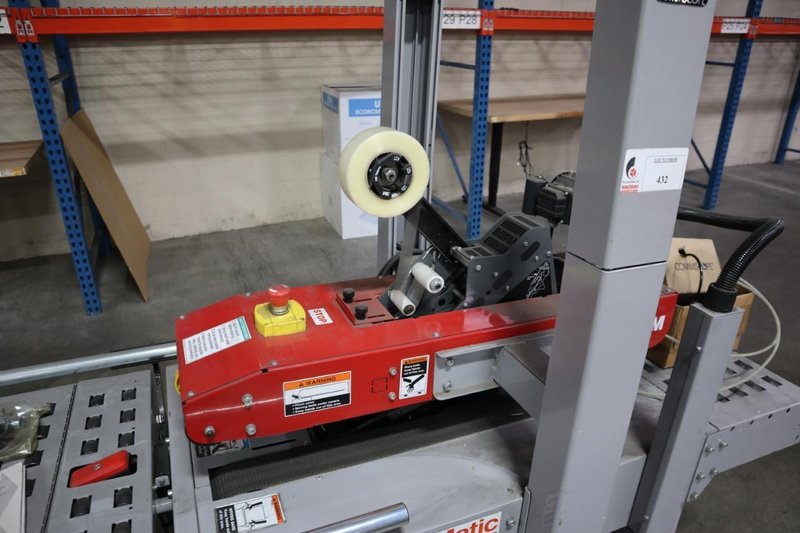 3M-Matic 700r Random Case Sealer with AccuGlide II Taping Heads- Auction Item