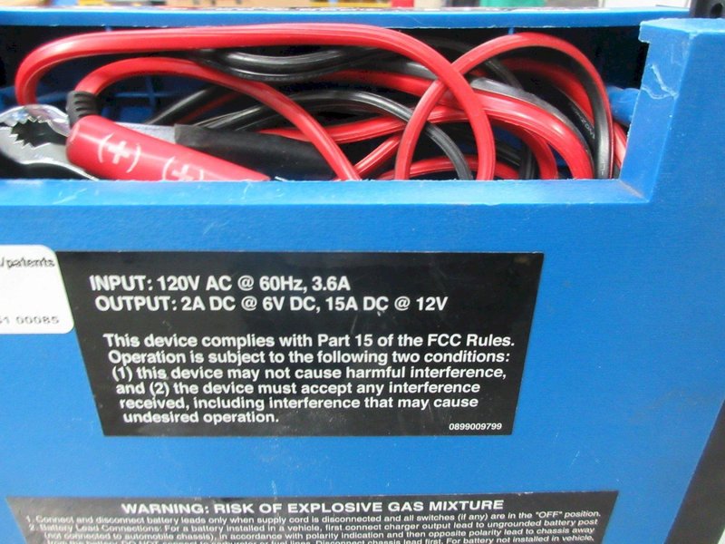 Schumacher Portable Battery Chargers (2) 15 Amp- Auction Item