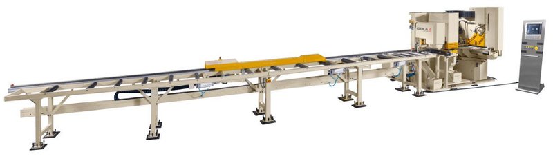 NEW GEKA ALFA 500-150 CNC PUNCHING SOLUTIONS FOR ANGLES AND FLAT BARS