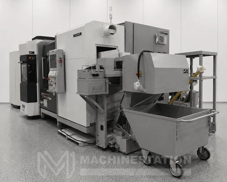 DMG Mori Seiki NTX2000/1500S Multi-Axis CNC Lathe with Milling Spindle, Lower Turret.