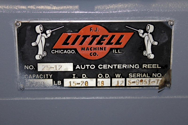 2500 LB X 12&quot; LITTELL UNCOILER