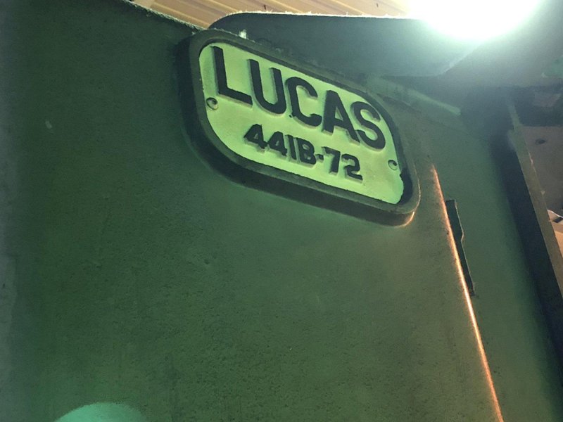 4&quot; LUCAS MODEL #44IB-72 HORIZONTAL BORING MILL: STOCK 18230