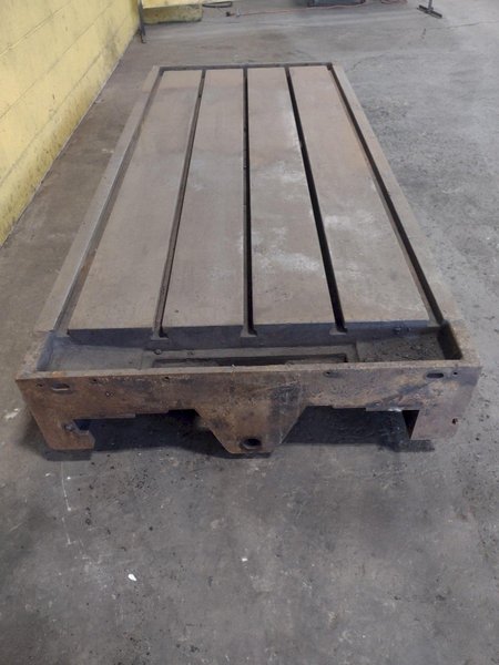 96&quot; X 42&quot; T-SLOTTED PLATE / LAYOUT TABLE : STOCK 17378