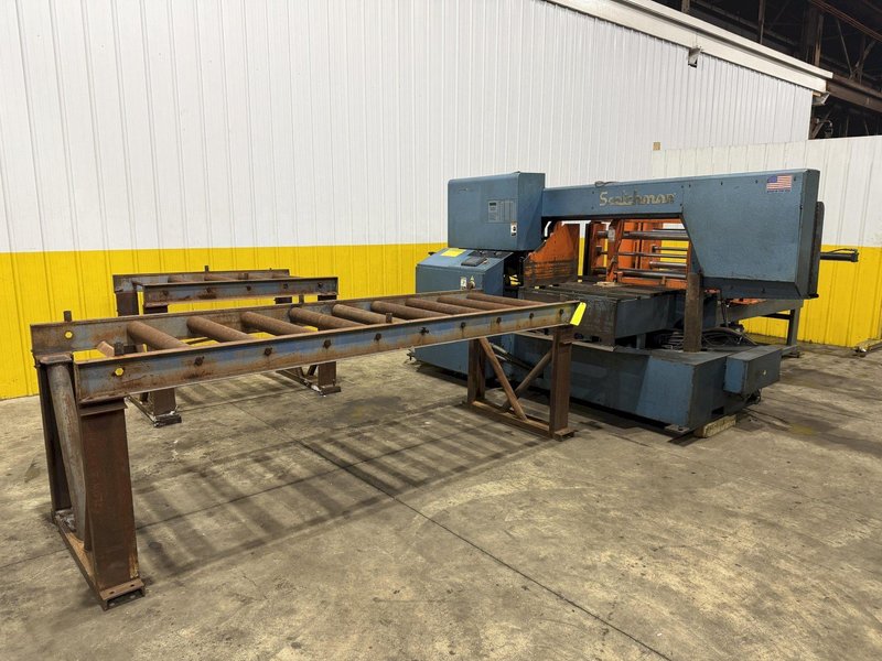 21" X 31" SCOTCHMAN MODEL SHA-3121 AUTOMATIC HORIZONTAL MITERING BANDSAW: YOBRO #24628