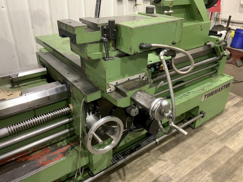36" X 60" TIMEMASTER GAP BED ENGINE LATHE: STOCK #80849