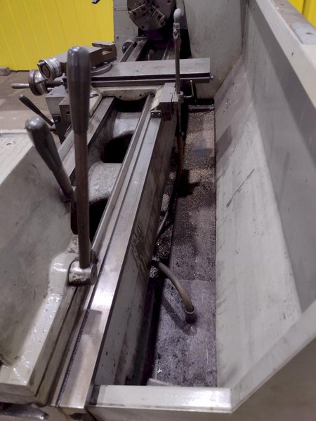 15&quot; X 50&quot; CLAUSING COLCHESTER MODEL #15 ENGINE LATHE, 2-3/16&quot; HOLE: STOCK #19155