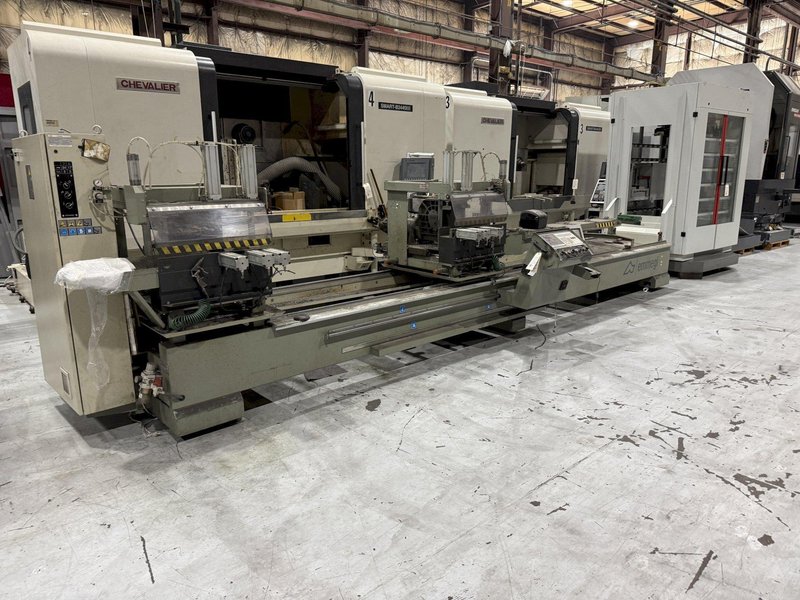 Used 2021 Emmegi Twin Ferro TU/5 Twin Head Cutting-Off Saw Machine For Sale