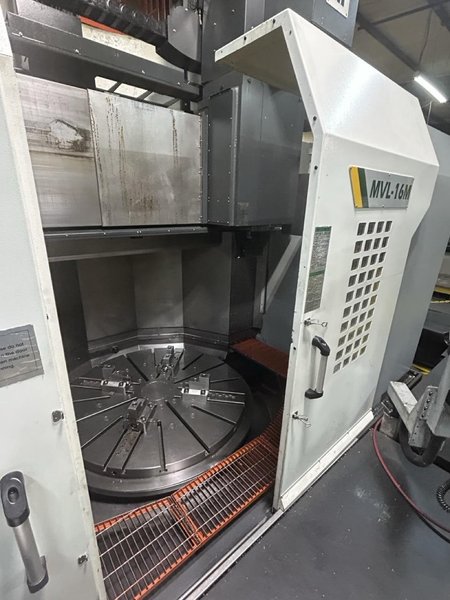 Momentum MVL-16M CNC VTL, 2018 – 78″ Max Turn Dia, Milling Spindle, Right Angle Head
