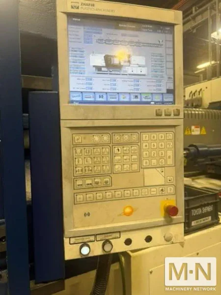 405 TON 39 OZ HATIAN MODEL ZHAFIR ZE360III HYBRID INJECTION MOLDIUNG MACHINE MFG 2021