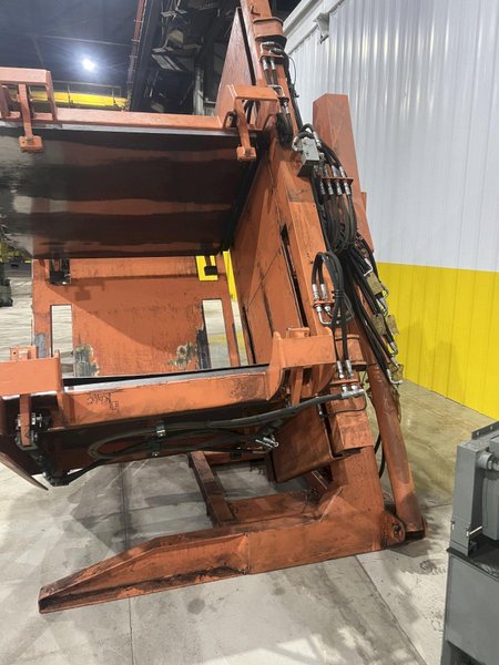 4,000 LB X 42&quot; X 48&quot; CHERRY INDUSTRIAL HYDRAULIC PALLET TYPE INVERTER / FLIPPER / TURNOVER MACHINE. STOCK #1221524