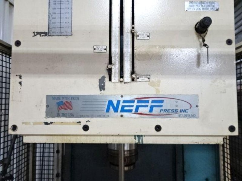 75 TON NEFF C FRAME HYDRAULIC PRESS