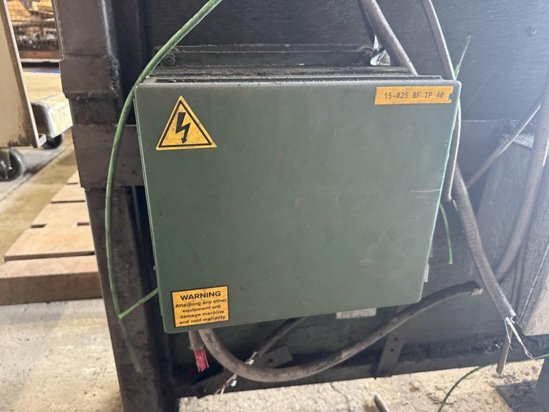 CONTROLLED AUTOMATION ELECTRICAL CONTROL PANEL, FROM MODEL #BFC-530 BEAM PUNCH LINE: STOCK #24124