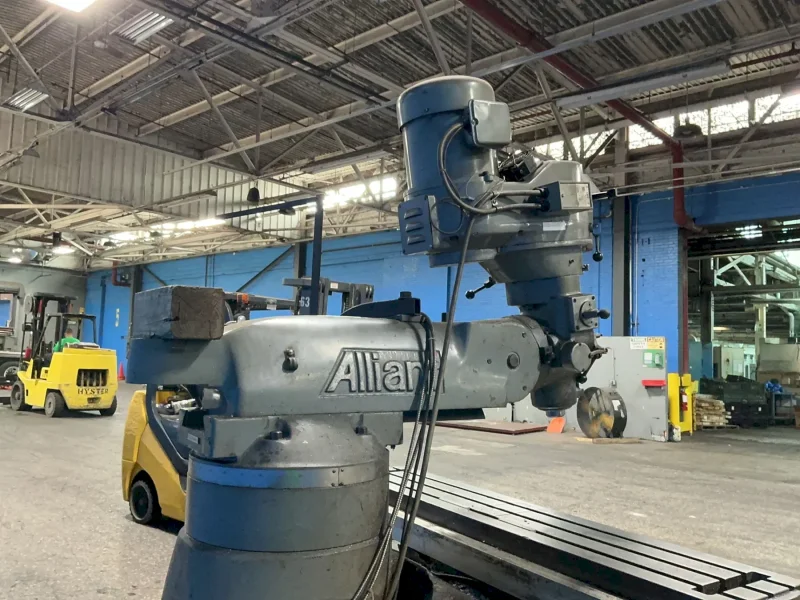 ALLIANT 9” X 48” VERTICAL MILL  -  ALLIANT 48/VC